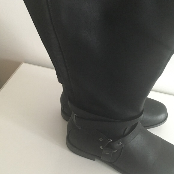 Black Tall Boots - Picture 4 of 6
